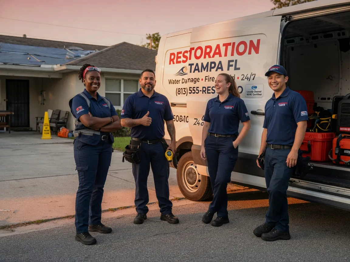 Water Damage Restoration company in Howe, OK